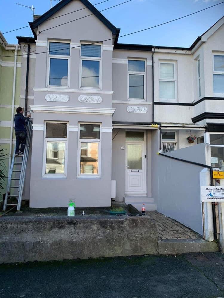 Completed roof replacement project in Barnstaple