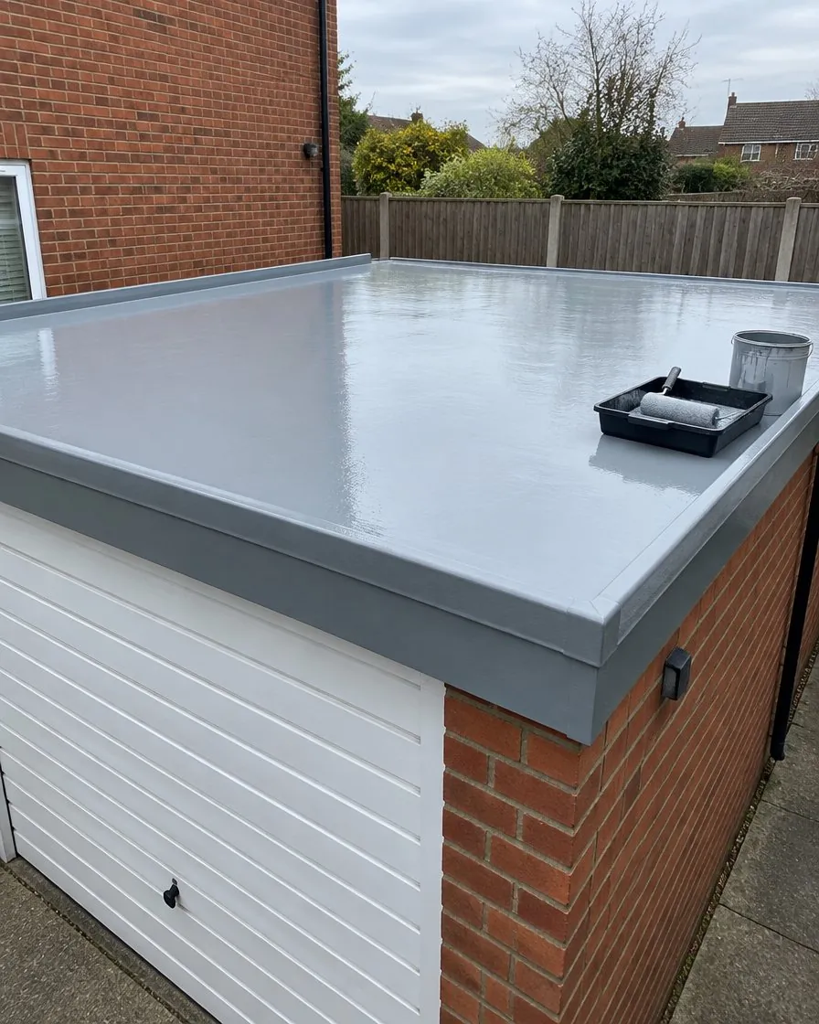 Garage roof replacement in Barnstaple