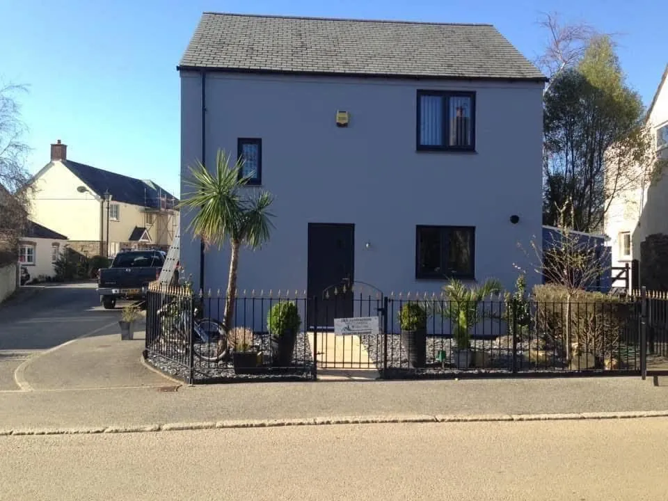 Finished exterior painting and roofline work in Barnstaple
