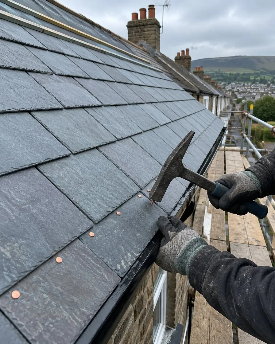 Slate roofing in Barnstaple